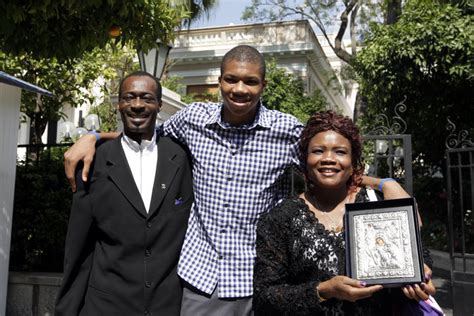 Veronica and Giannis' father, Charles, would often play Nigerian musicians in the home. Giannis got to visit New Afrika Shrine, which was created to honor legendary Nigerian musician and political ...